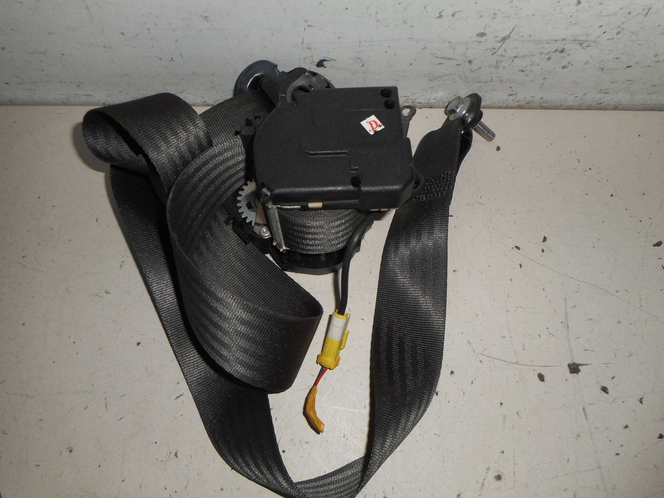 Cintura di sicurezza ant. dx.